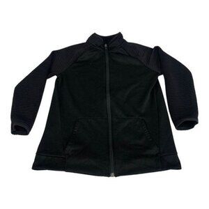 Old Navy Active Black Full-Zip Jacket L 10-12 Youth Polyester